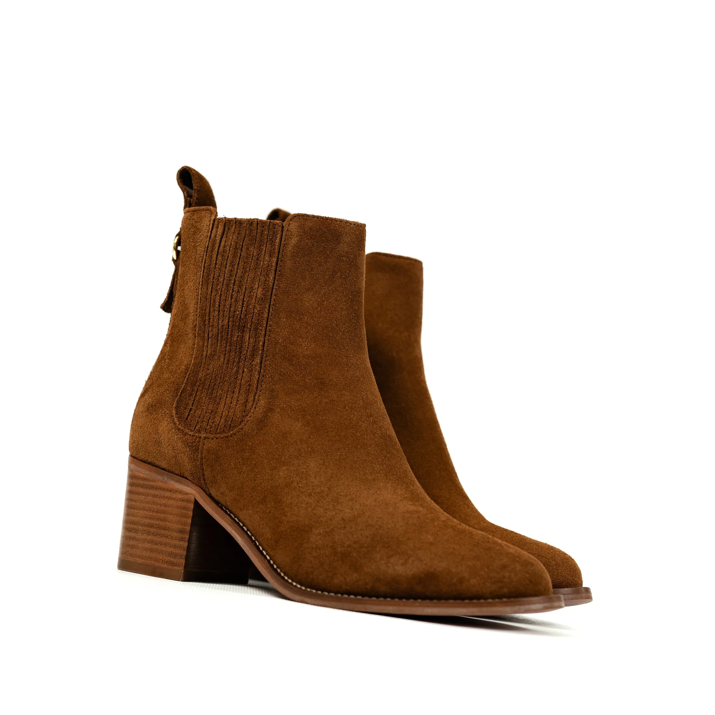 Maison Toufet Brown Suede Boot