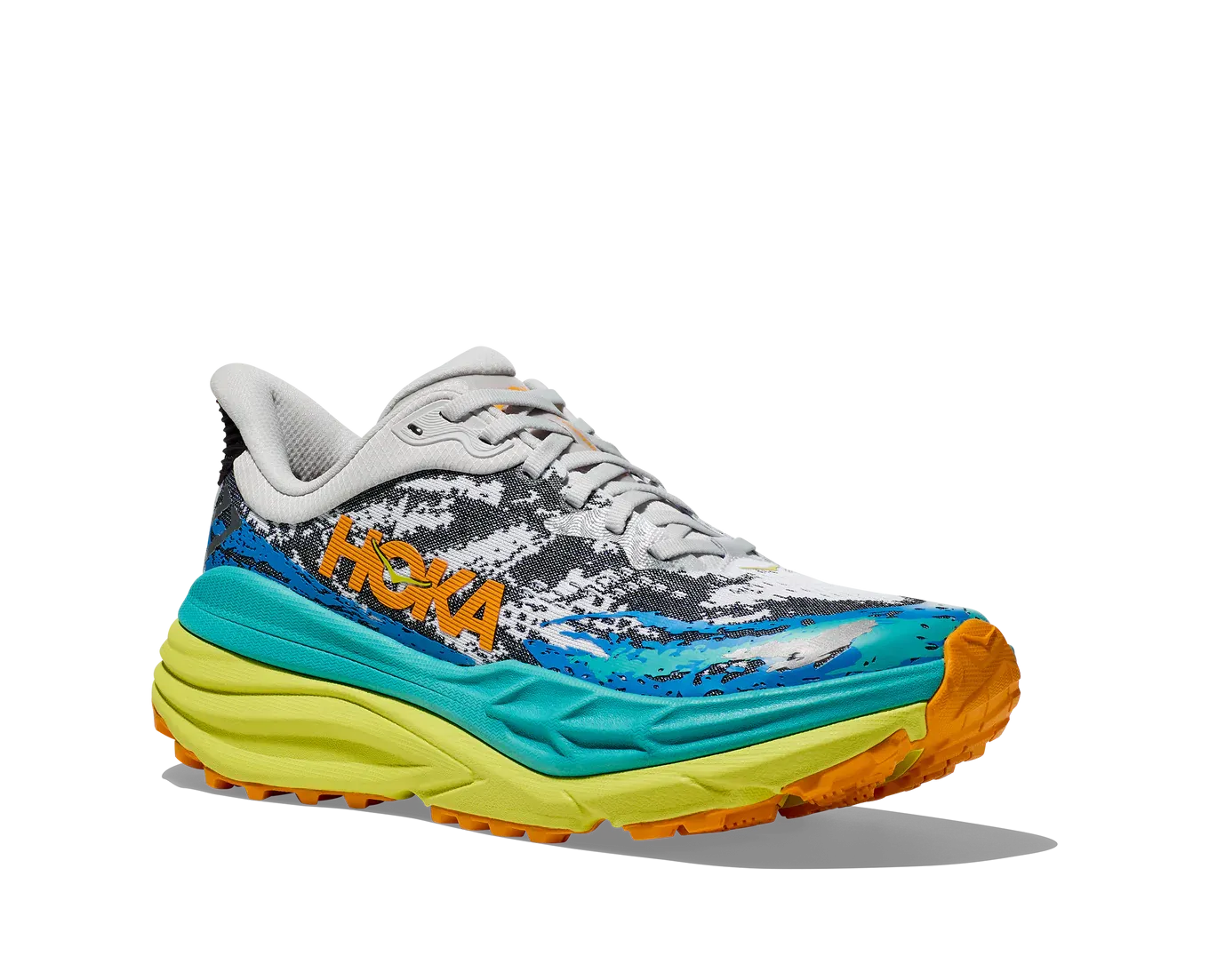 MEN'S HOKA STINSON 7 | WHITE / EVENING PRIMROSE