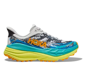 MEN'S HOKA STINSON 7 | WHITE / EVENING PRIMROSE