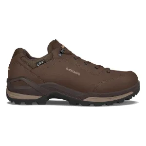 Men's Lowa Renegade GTX Lo Color: Expresso / Beige  (NARROW WIDTH)