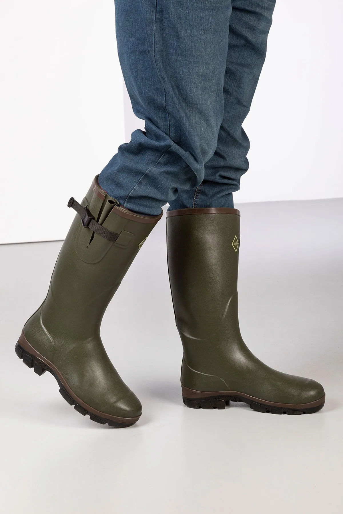 Men's Neoprene Lined Wellington Boots - Lisset