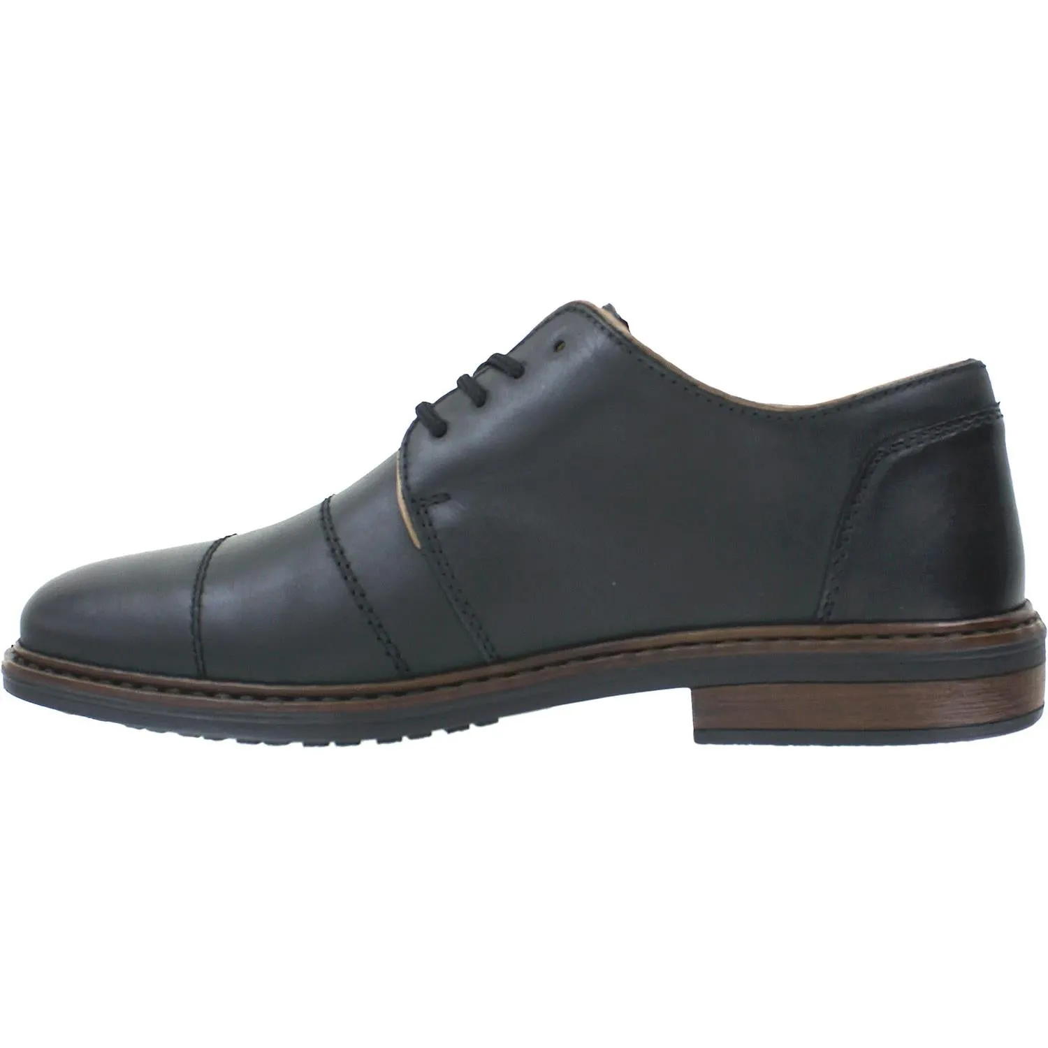 Men's Rieker 17623-00 Dustin Black Leather