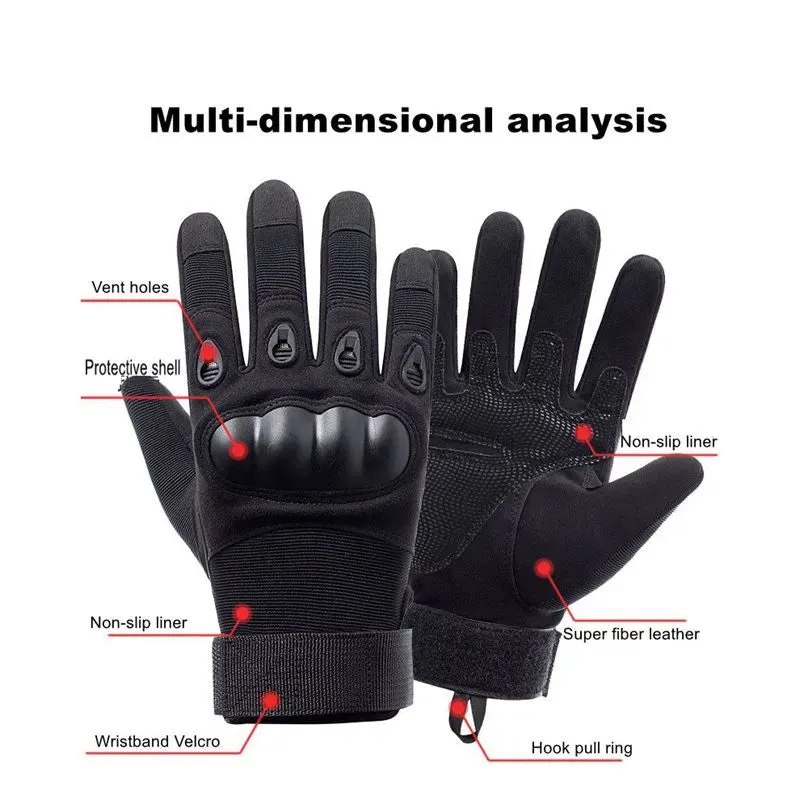 Military Training Outdoor Sports Motorcycle Army Fan Gloves Outdoor Tactical Gloves Cycling Gloves Sport Non-slip Fitness Glove