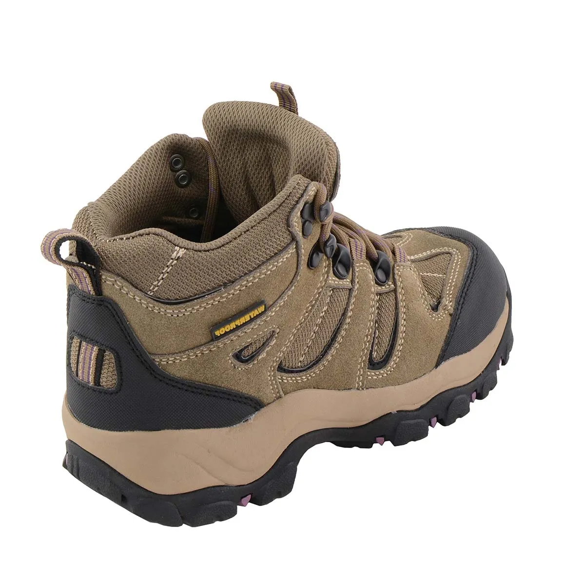 Milwaukee Leather MBL9496 Women's Lace-Up Waterproof Brown Hiking Boots