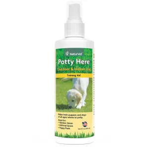 NaturVet Potty Here Training Aid 8oz