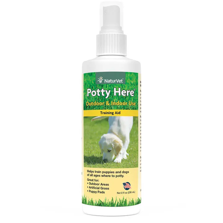 NaturVet Potty Here Training Aid 8oz