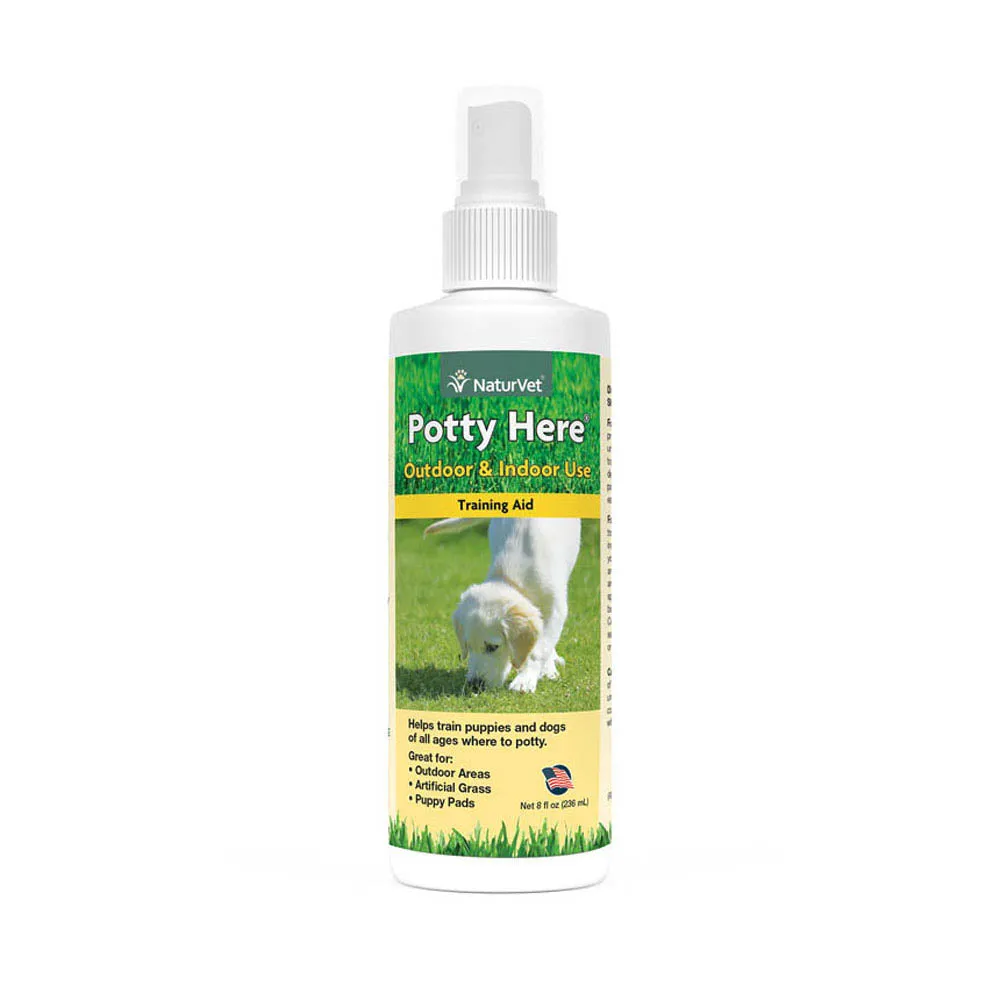 NaturVet Potty Here Training Aid Spray 8oz