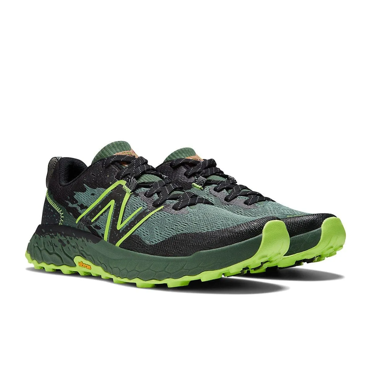 New Balance Fresh Foam X Hierro v7 (Men's) - Jade with Pixel Green