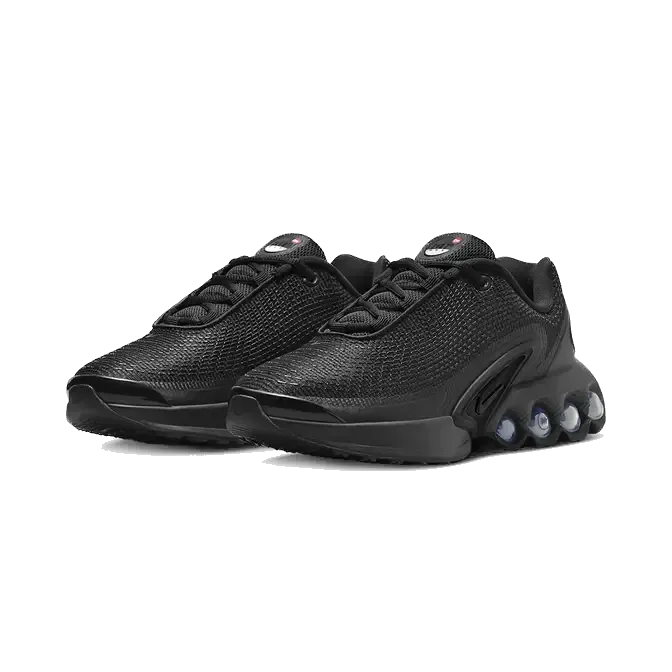 Nike Kids' Air Max Dn Shoes - Black / Metallic Dark Grey