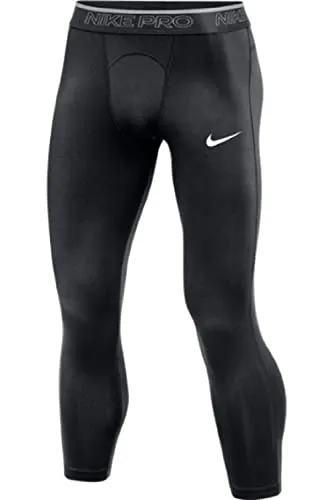 Nike Men's Pro 3/4 Length Training Tights Black XXLarge