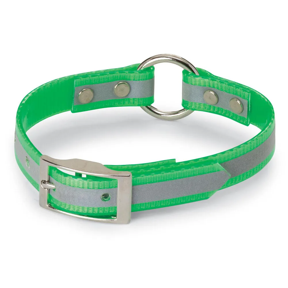 Nite Lite 3/4" Day-Glo Collar Ring-N-Center with Reflective Strip