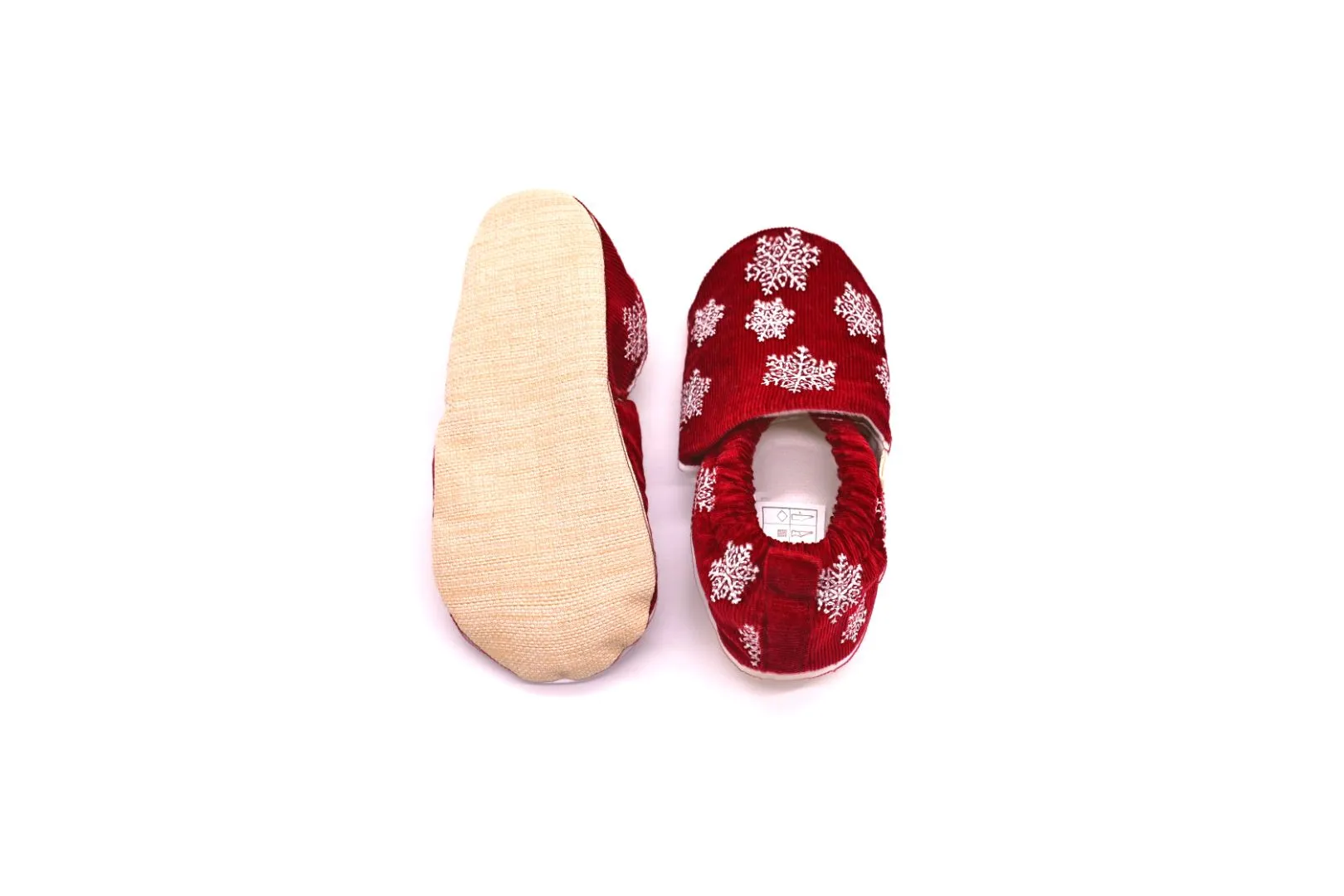 Non-Slip Moccasins - Velvet Christmas