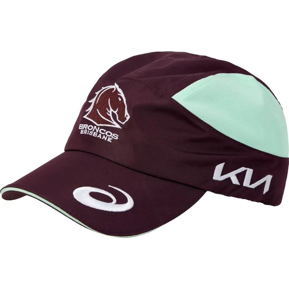 NRL 2025 Training Cap - Brisbane Broncos - Hat - Adult - Unisex