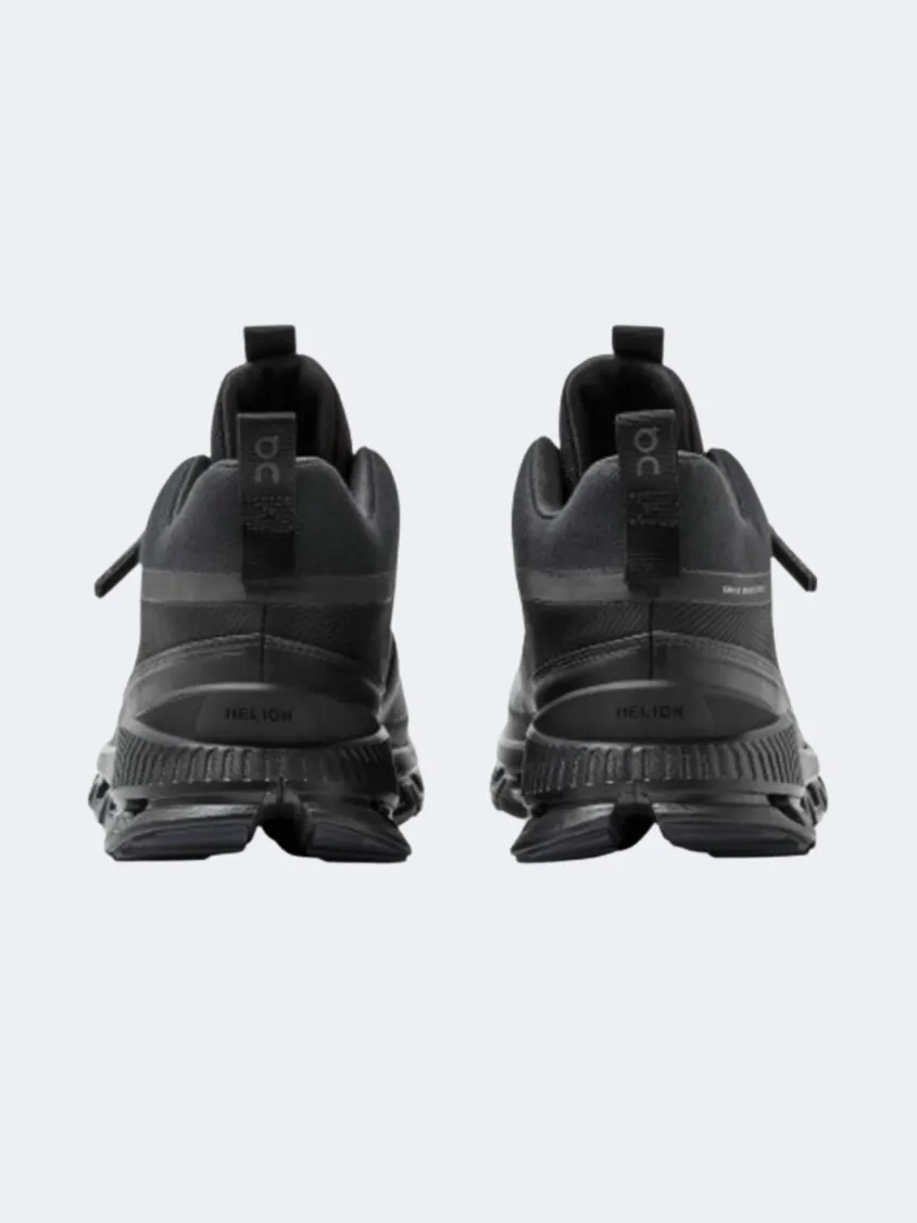 On Hi Waterproof Men Running Shoes Black