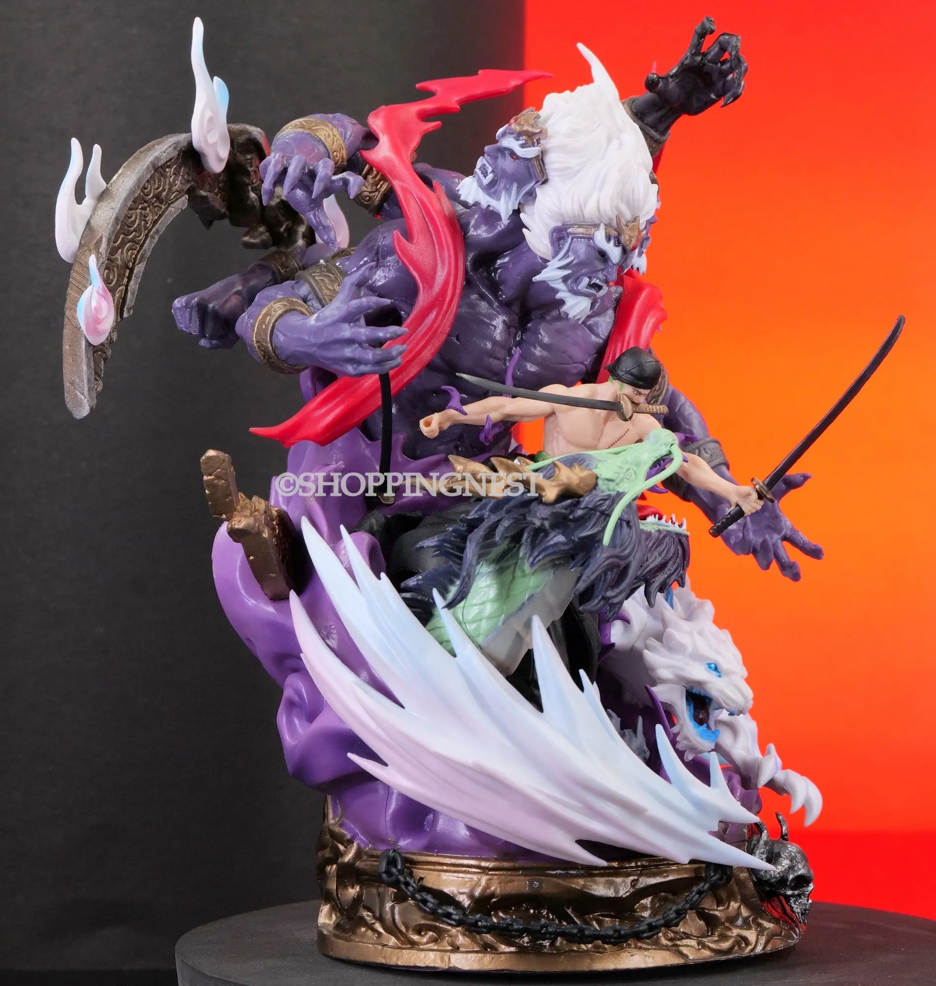 One Piece Roronoa Zoro demon dragon god The mythological asura Action Figure | 20 CMS |