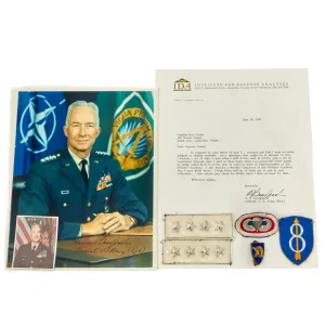 Original U.S. General Andrew Goodpaster Insignia Grouping - Former Supreme Allied Commander, Europe (SACEUR) & Superintendent United States Military Academy