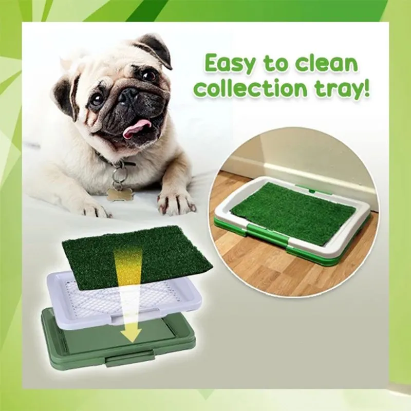 Portable Dog Training Toilet Potty Pet Puppy Litter Toilet Tray Pad Mat For Dogs Cats Easy to Clean Pet Product Indoor