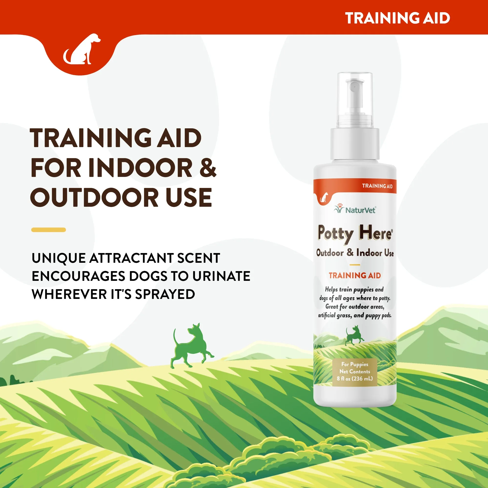 Potty Here® Training Aid Spray