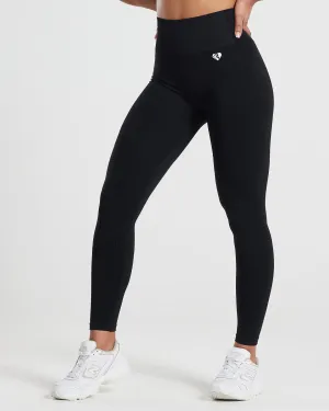 Power Seamless Leggings | Black