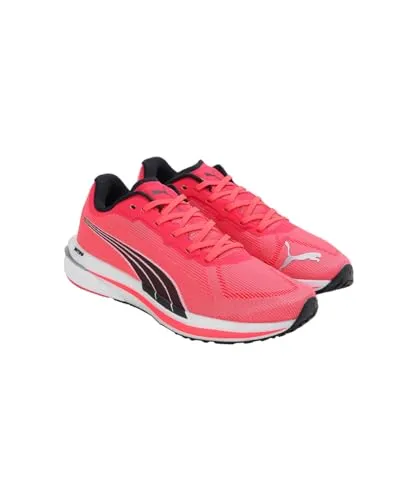 Puma Womens Velocity Nitro WNS Sunblaze-White-Black Running Shoe