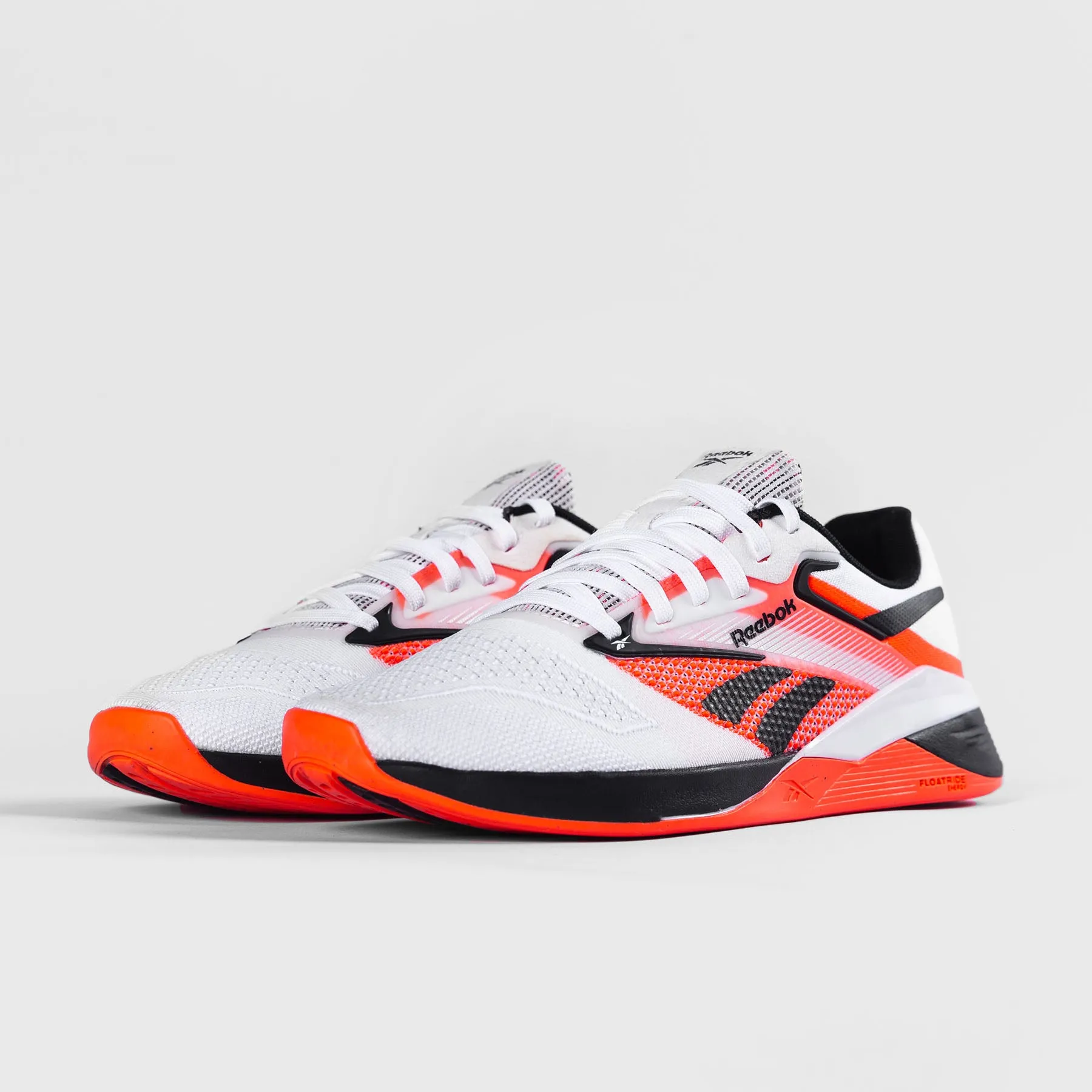 REEBOK - NANO X4 - WOMEN'S - WHITE/BLACK/ORANGE FLARE