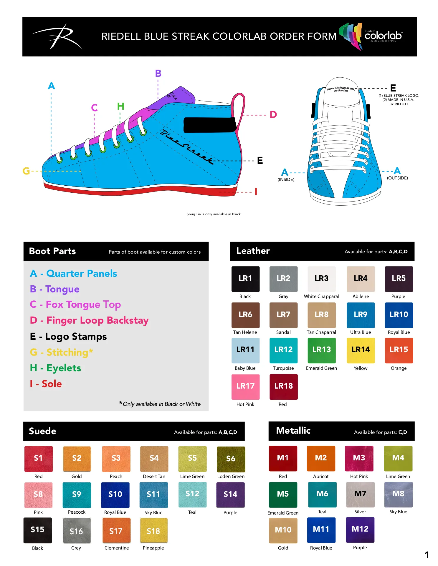 Riedell ColorLab