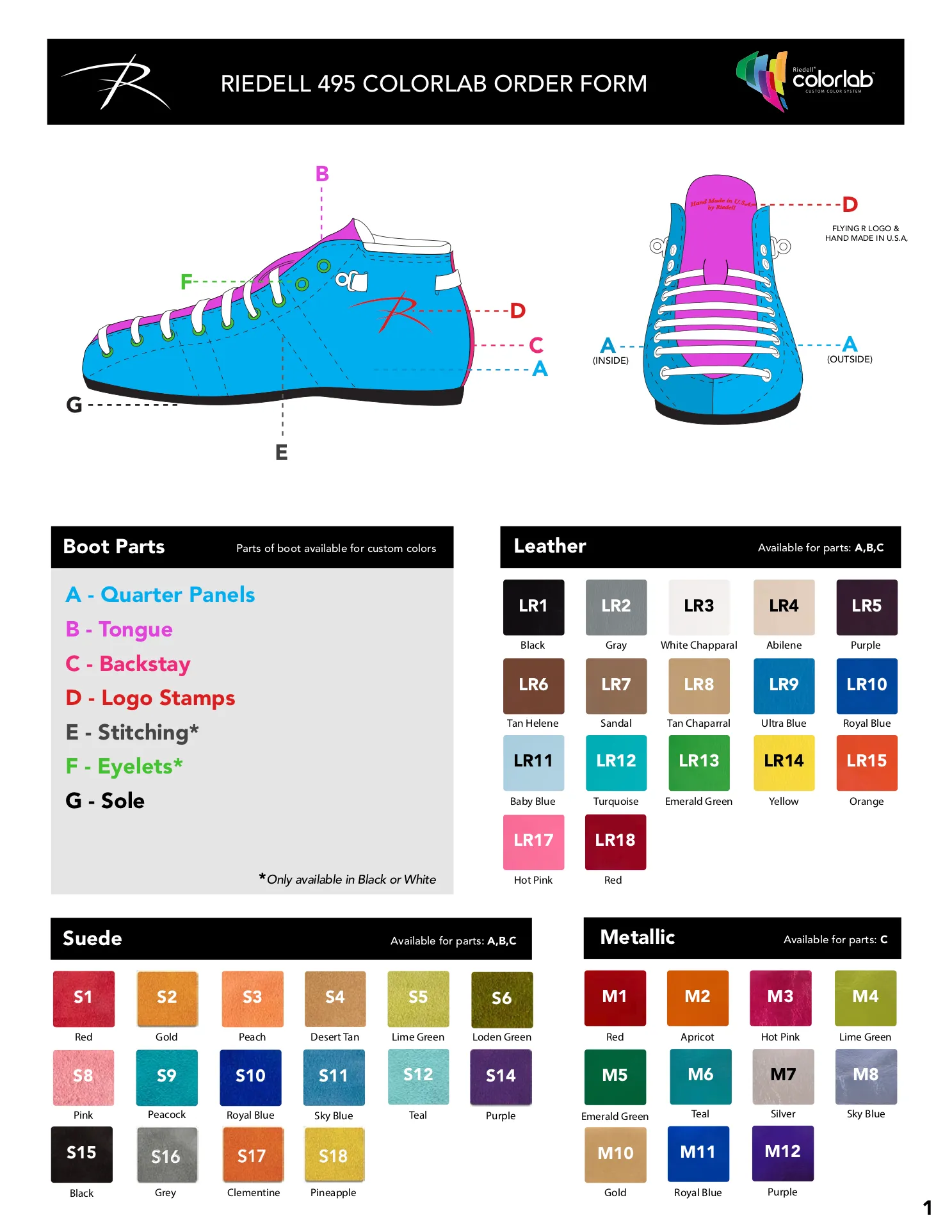 Riedell ColorLab