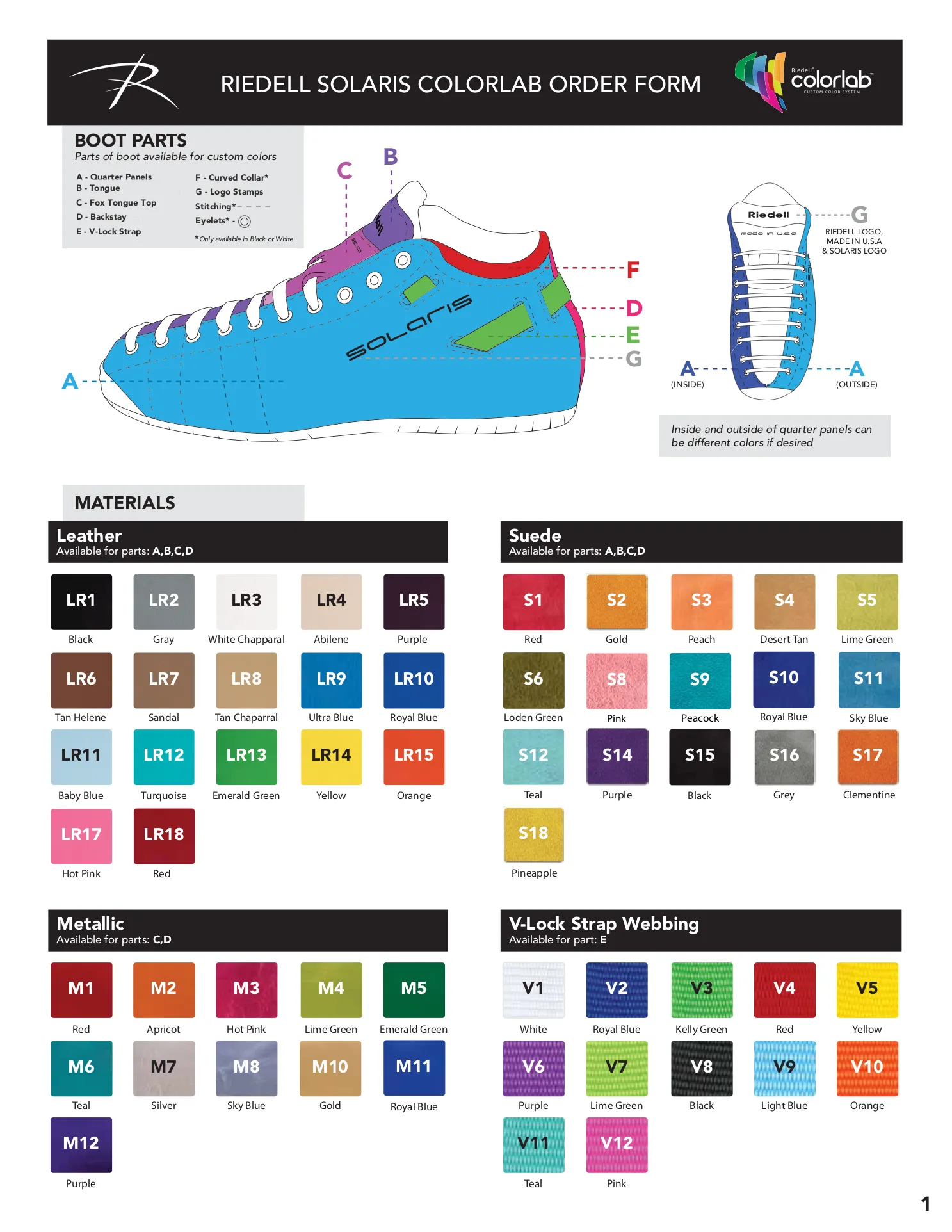 Riedell ColorLab