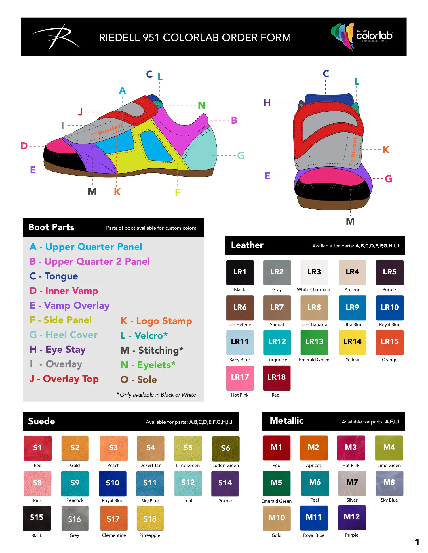 Riedell ColorLab