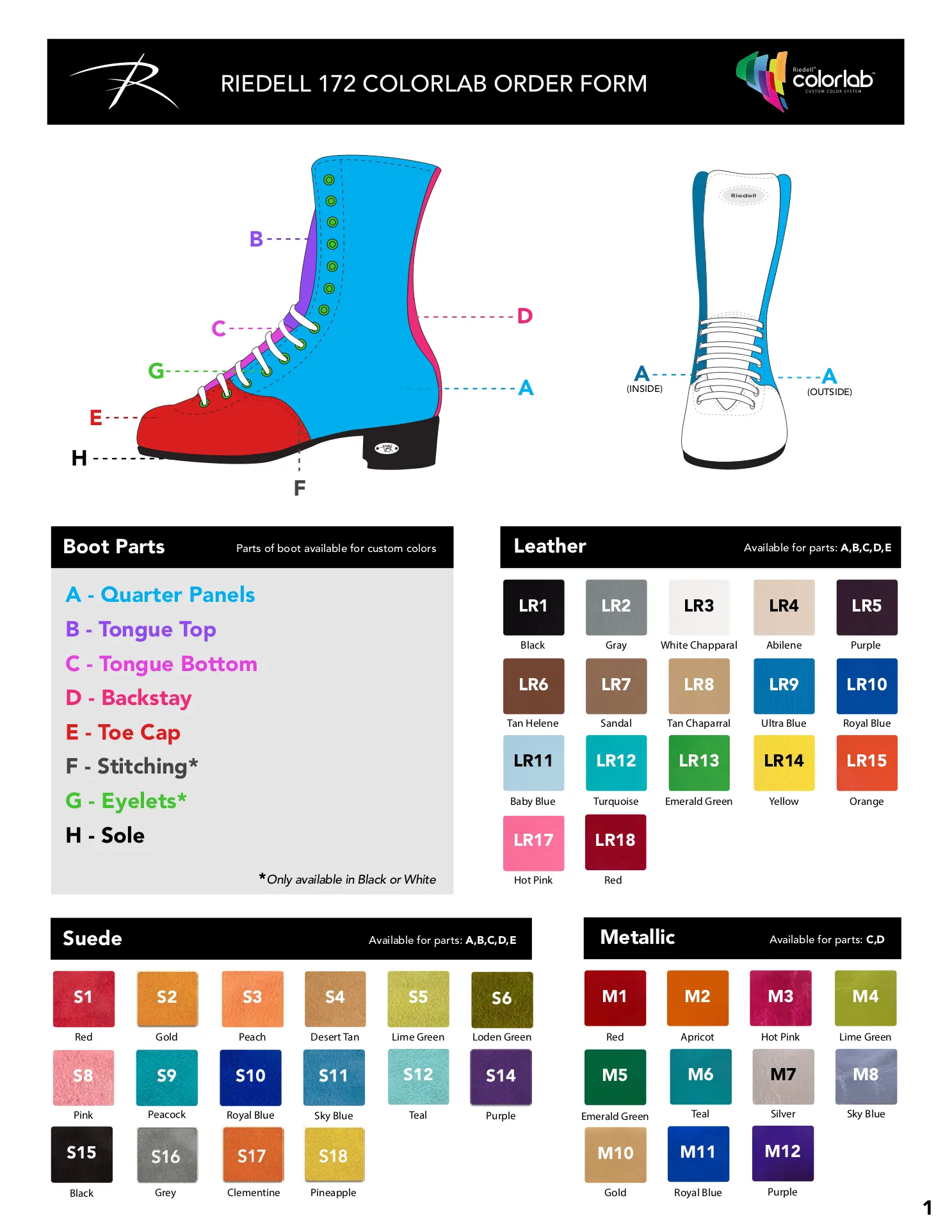 Riedell ColorLab