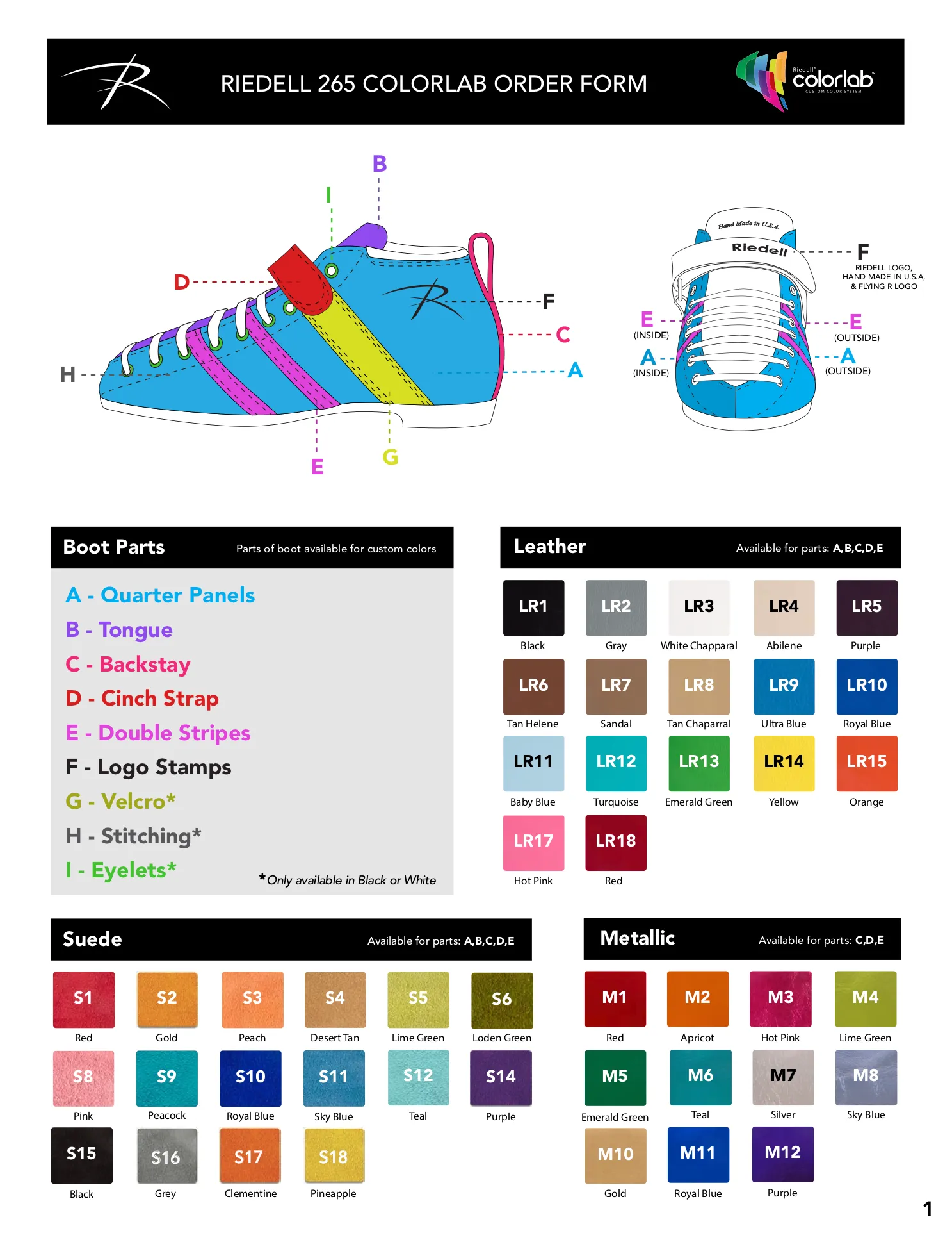 Riedell ColorLab