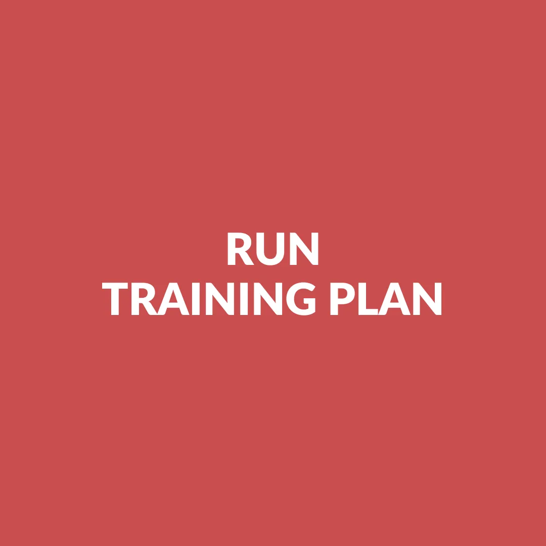 Run Training Plan