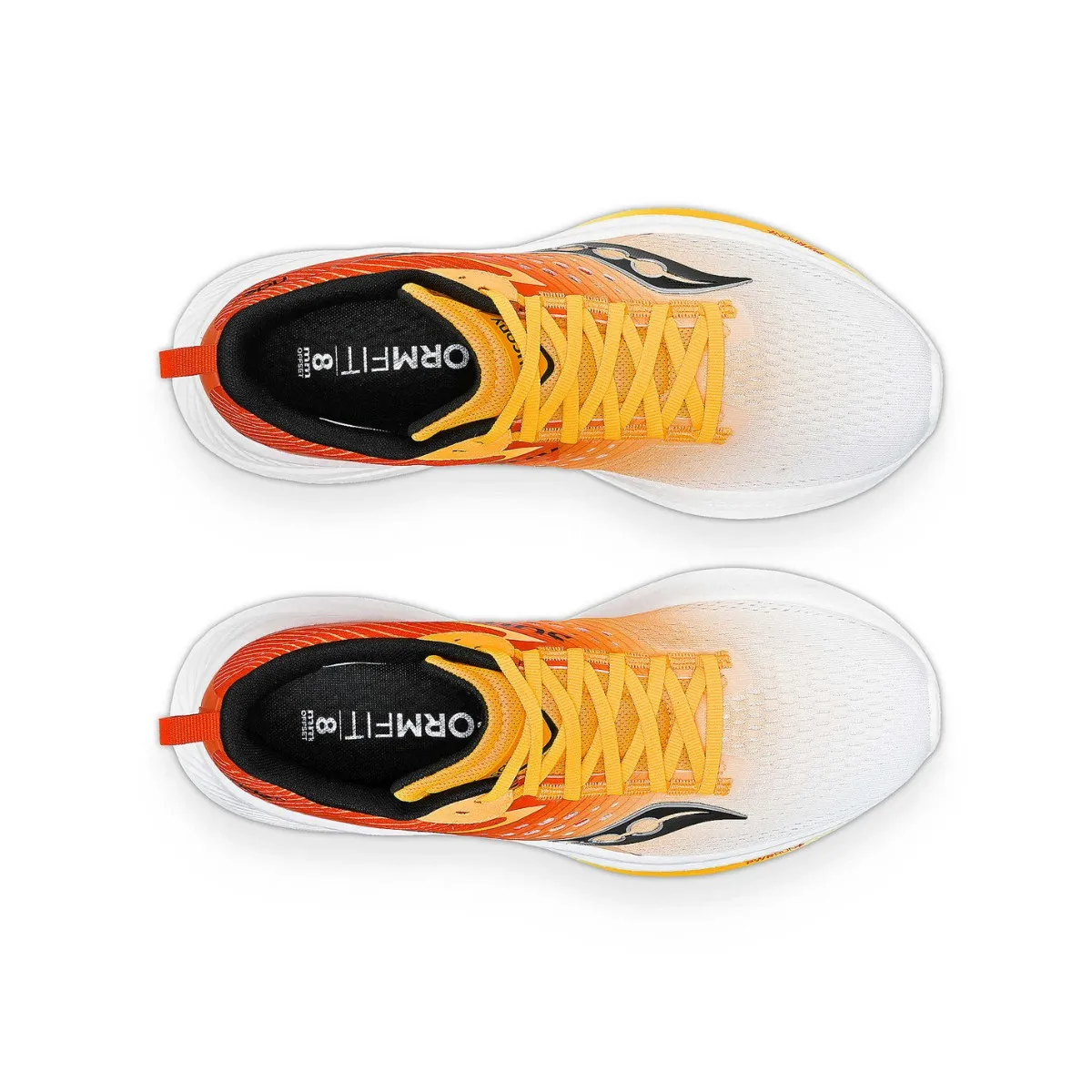 Saucony Ride 17 Orange Yellow SS24 Shoes