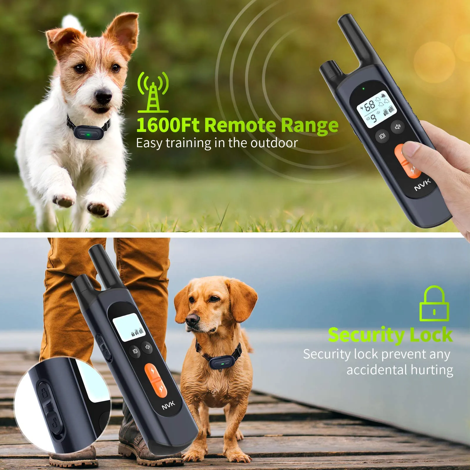 Shock Collar for Dogs with Remote