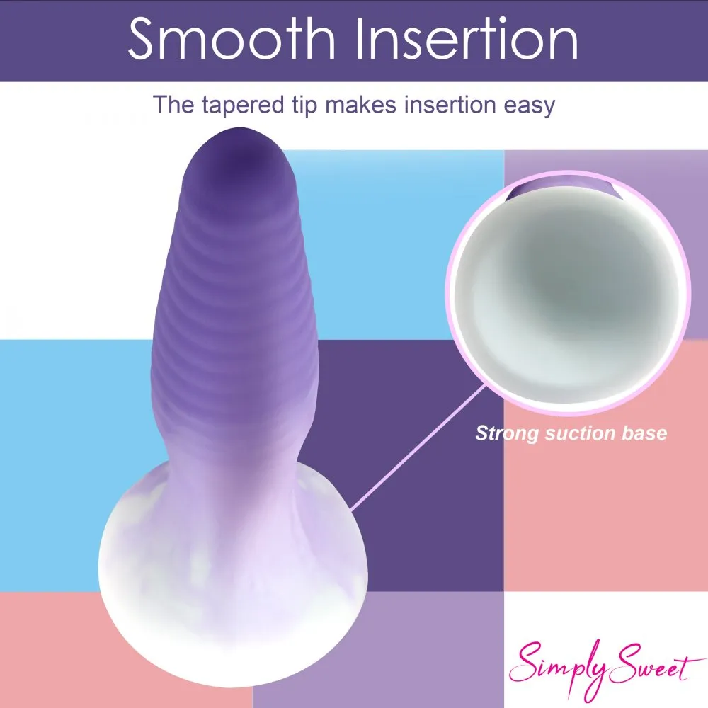 Simply Sweet Silicone Butt Plug - Set of 3 (Purple)