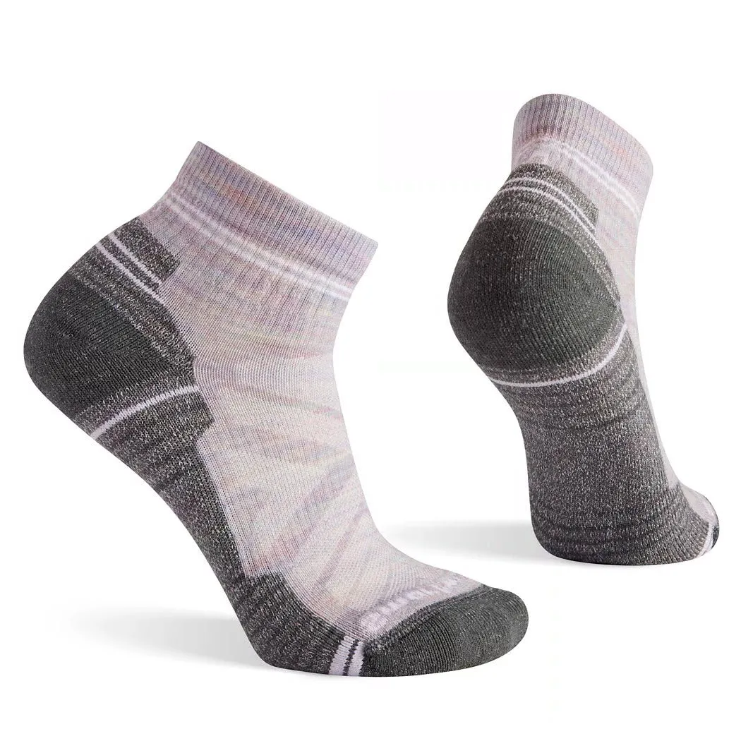 SMARTWOOL HIKE ANKLE SOCKS PURPLE ECLIPSE - WOMENS