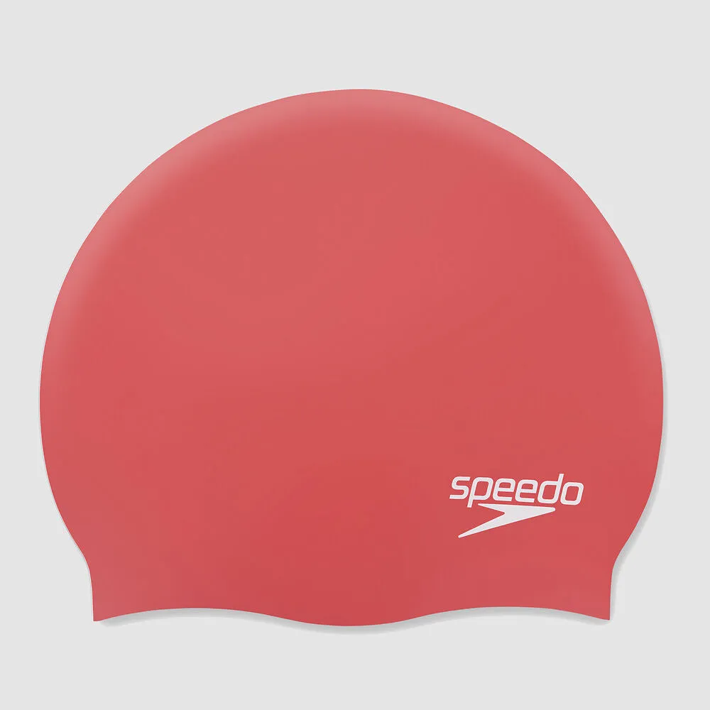 Speedo Junior Plain Moulded Silicone Cap