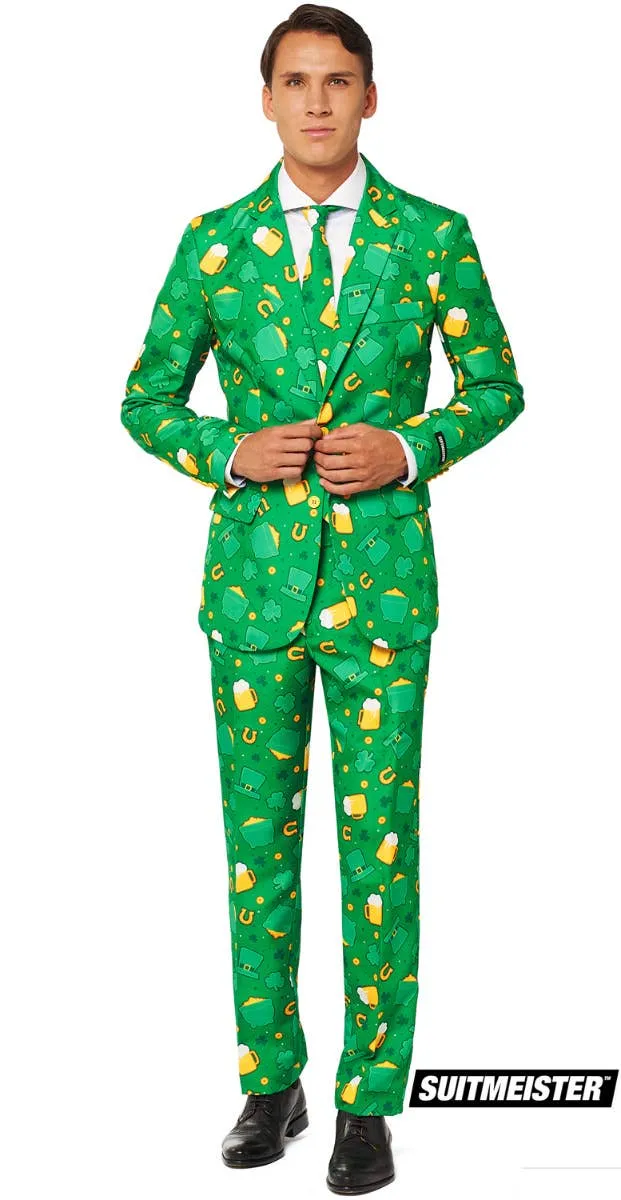 Suitmeister St Patrick's Day Icons Mens Novelty Suit