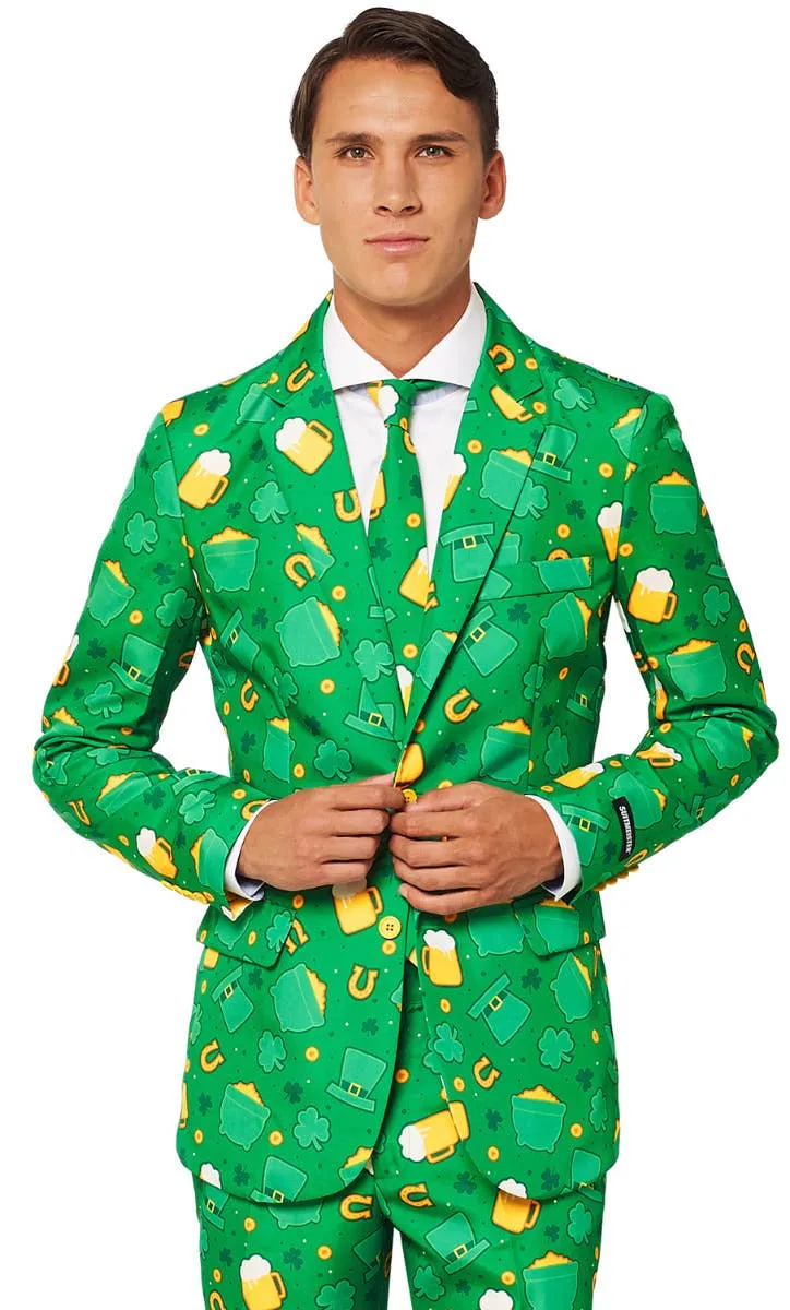 Suitmeister St Patrick's Day Icons Mens Novelty Suit