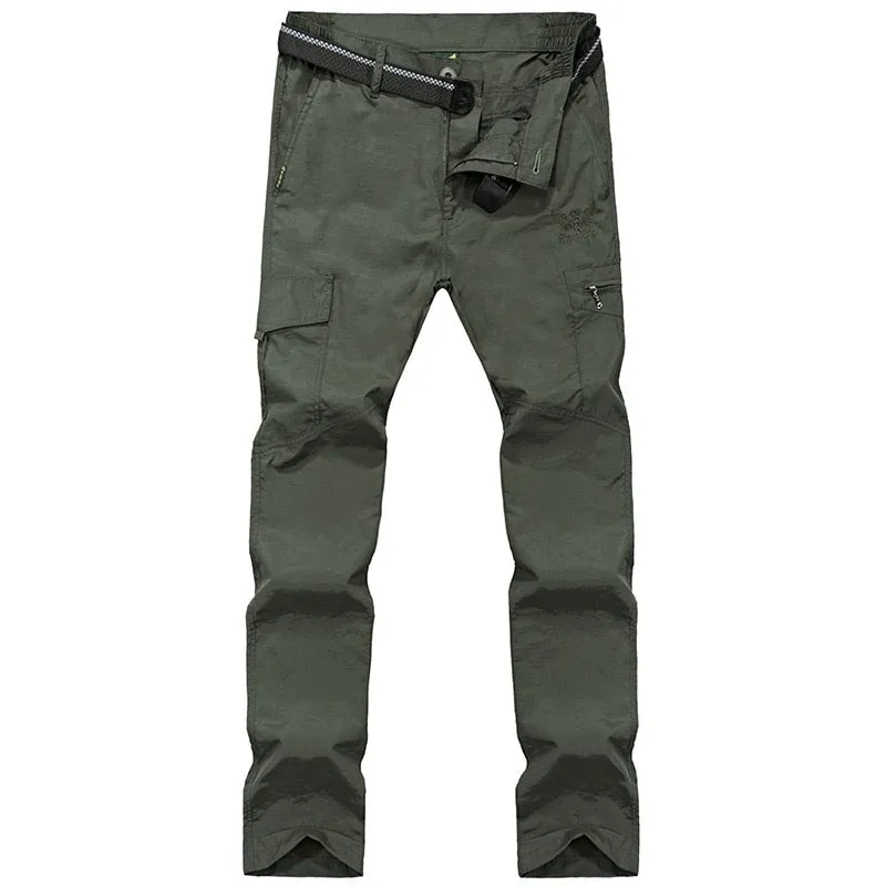 Tactical Pants, Men's Casual Army Military Style Trousers, Men's Cargo Pants - Waterproof Quick Dry Trousers