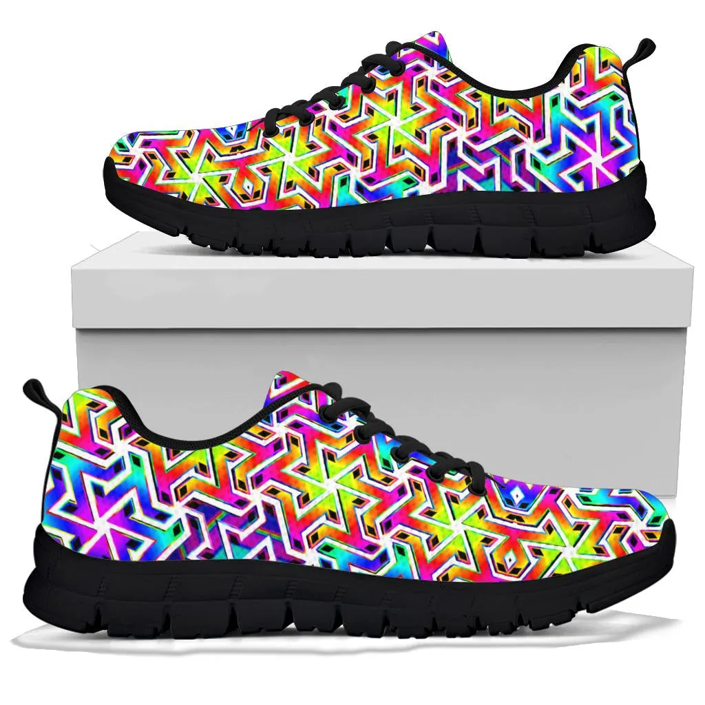 Tessellated Matrix Sneakers