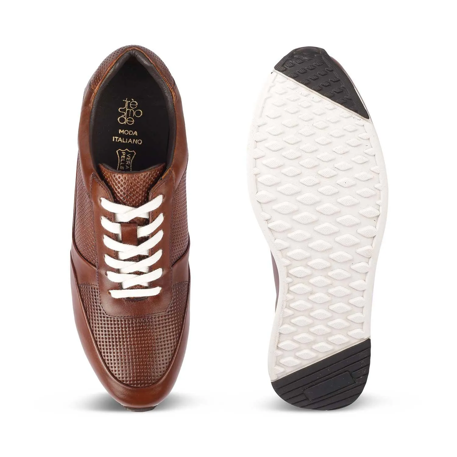 The Arsnee Tan Men's Sneakers Tresmode