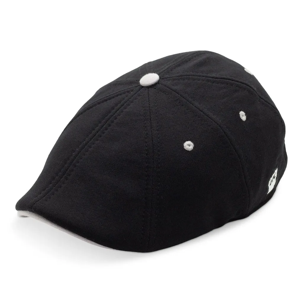 The UFC Eight Panel Boston Scally Cap - Black