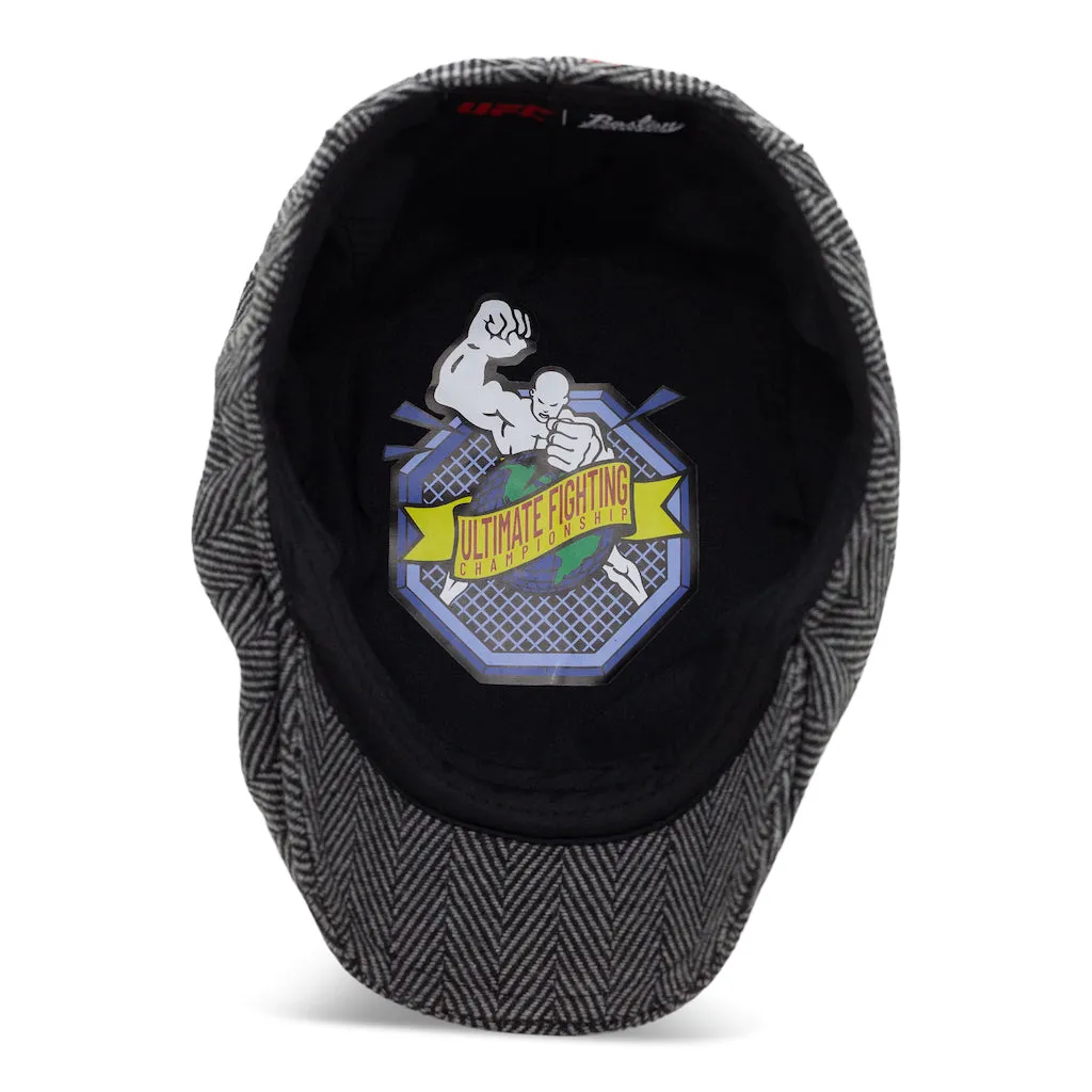 The UFC Ulti-Man Boston Scally Cap - Grey Herringbone