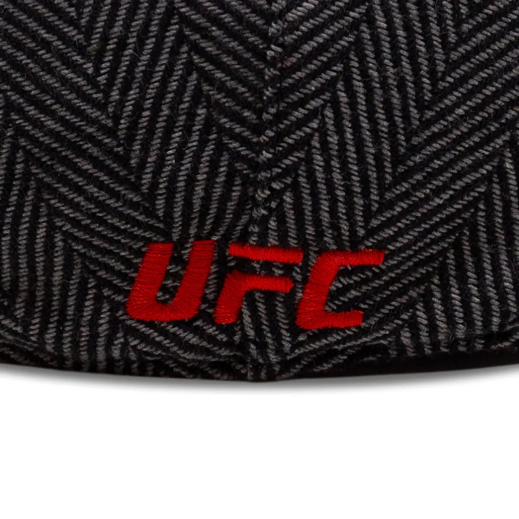 The UFC Ulti-Man Boston Scally Cap - Grey Herringbone