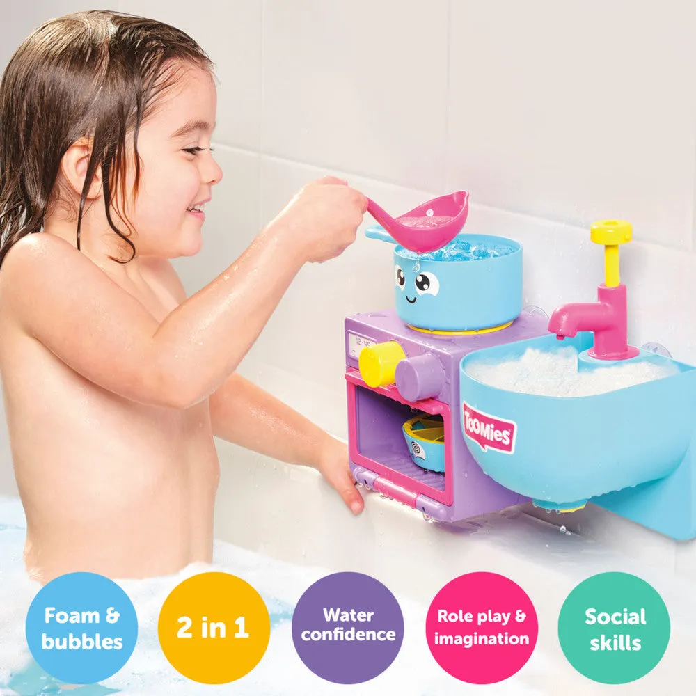 Tomy Toomies Bubble & Bake Bathtime Kitchen