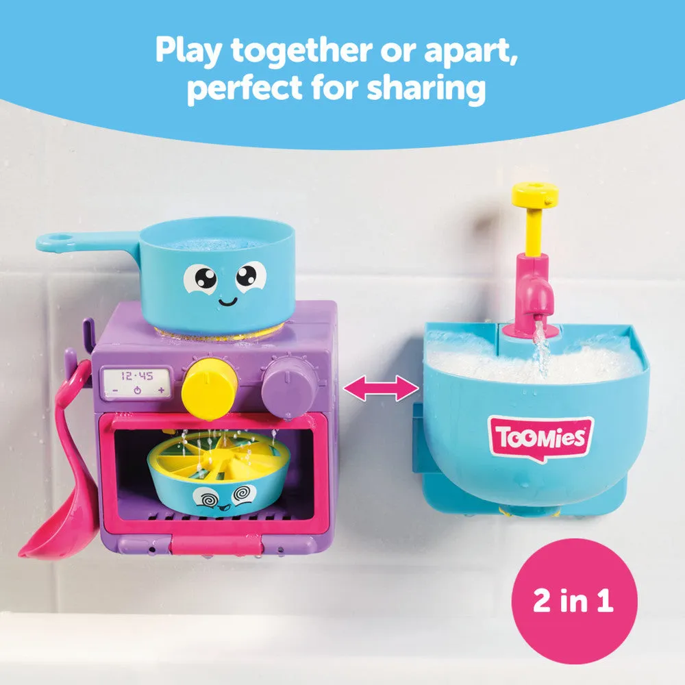 Tomy Toomies Bubble & Bake Bathtime Kitchen