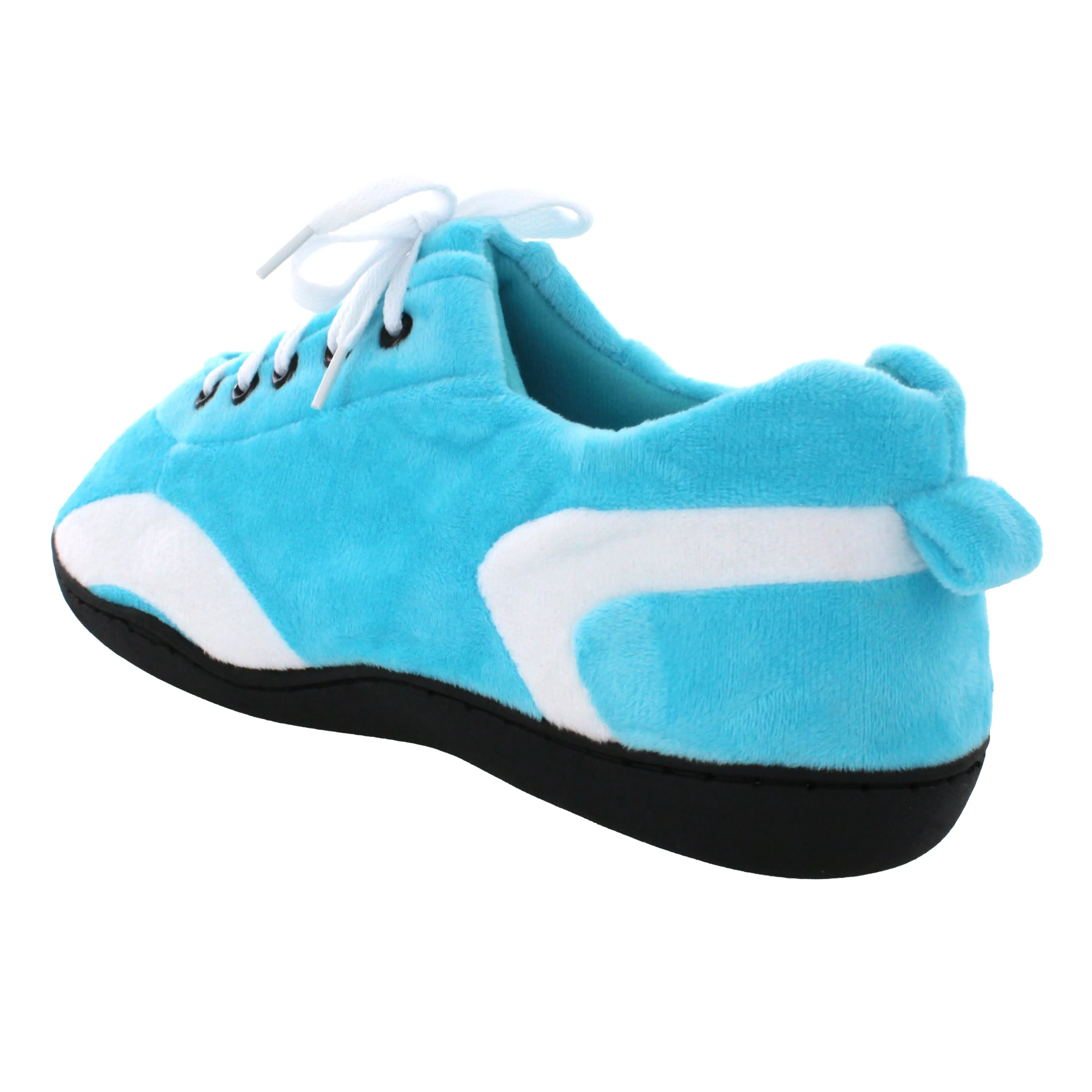 Turquoise and White All Around Indoor Outdoor Slipper