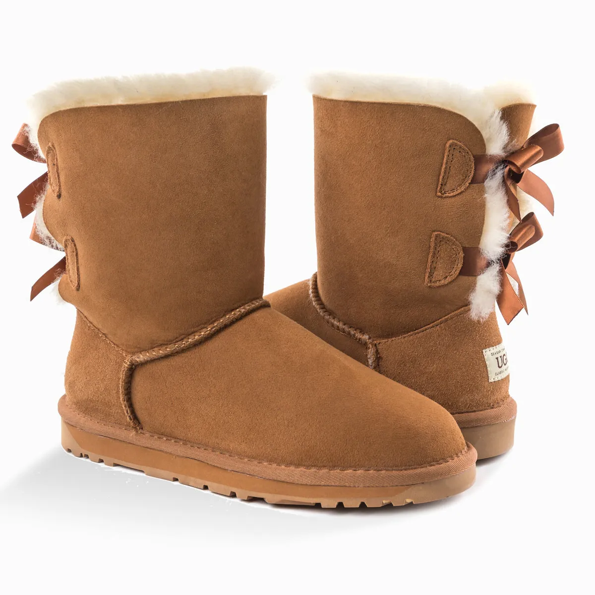 Ugg Classic Bailey Bow Boots (Water Resistant)