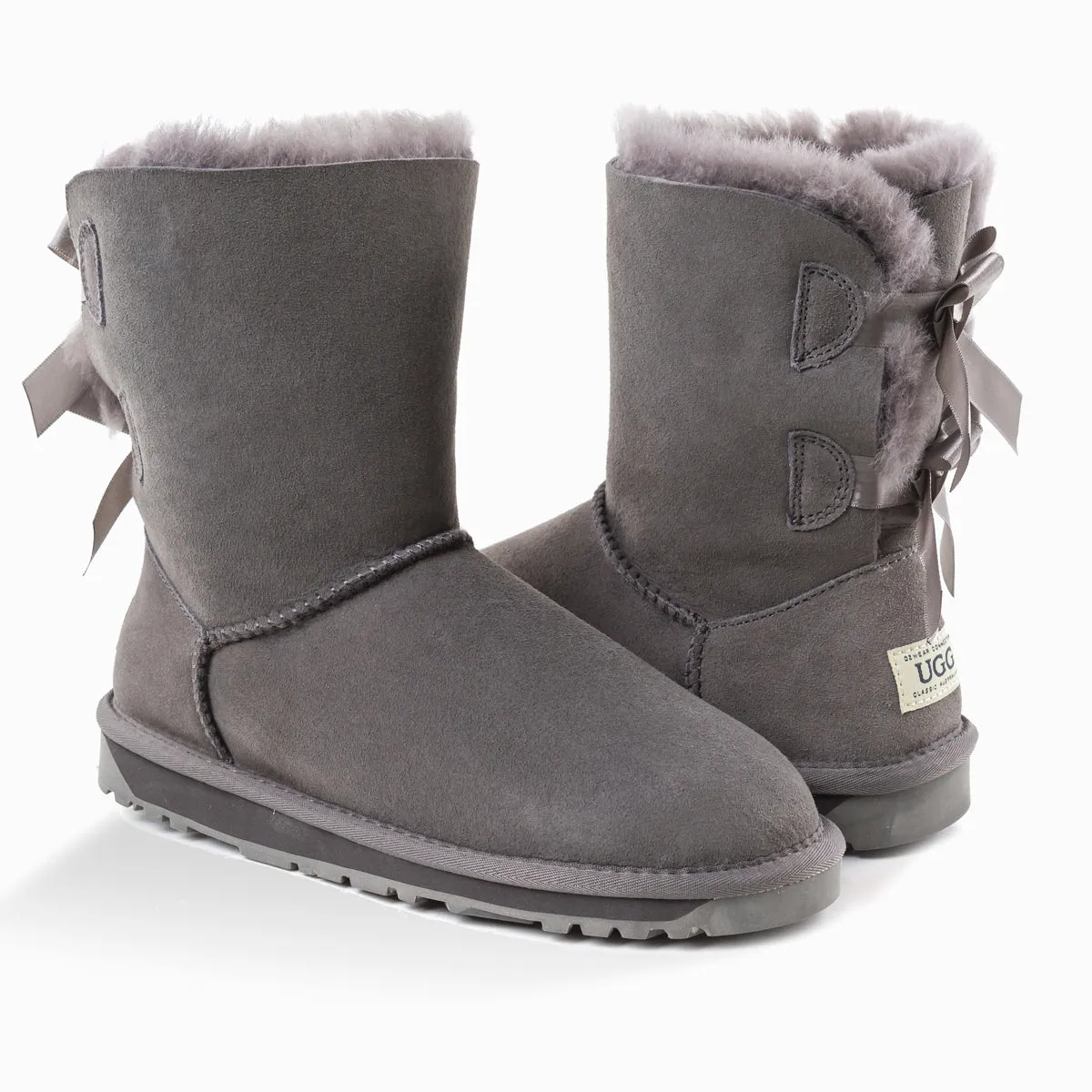 Ugg Classic Bailey Bow Boots (Water Resistant)